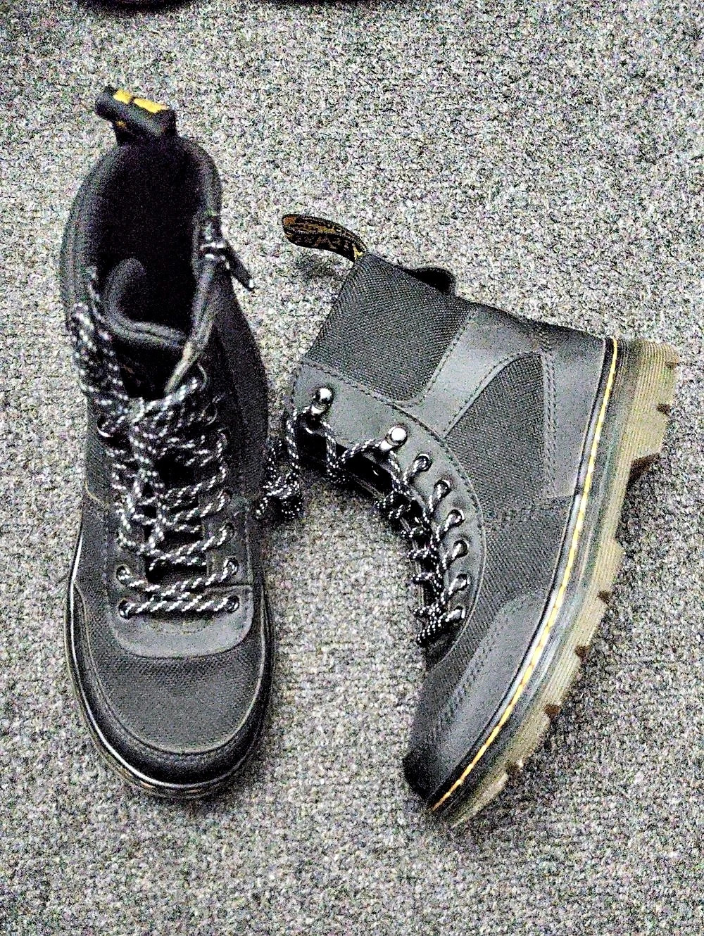 Dr. Martens Combs Zip Utility Boot Boots Black US 1